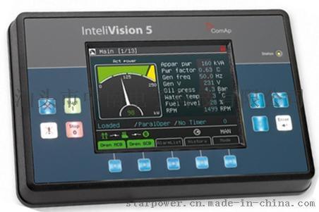InteliVision 5 CAN Backlit，InteliVision-5-CAN-Backlit，电喷机组远程彩色显示屏
